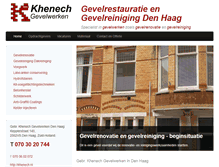 Tablet Screenshot of khenech.nl